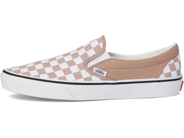 Vans Classic Slip-On Checkerboard Color Theory Checkerboard Warm Taupe